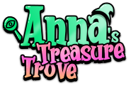 The main logo of Anna's Treasure Trove.