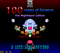 File:100 Rooms of Enemies Title Screen.png